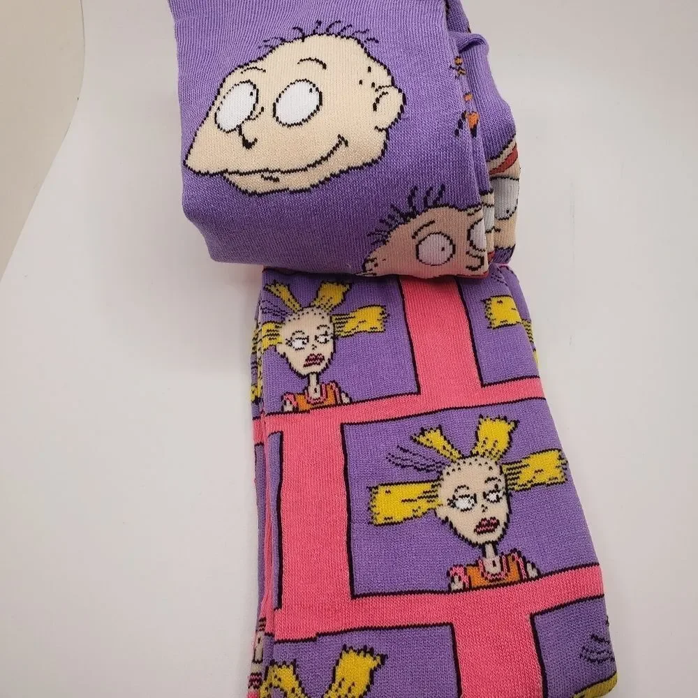 Rugrats socks 2 pair crew length